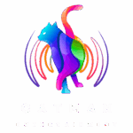 catman entertainment logo transparent (white text)